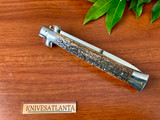 Frank Beltrame 11-inch Italian Stiletto Automatic Knife (Switchblade) ~ Vintage   late 1960s - 1980s