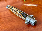 Frank Beltrame 11-inch Italian Stiletto Automatic Knife (Switchblade) ~ Vintage   late 1960s - 1980s