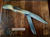 Case XX 5265SAB SSP Blue Scroll Folding Hunter ~ Vintage 1977