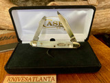 Case XX 8227 SSF Genuine Mother of Pearl Serpentine Pen Knife ~ File ~ Vintage 1997
