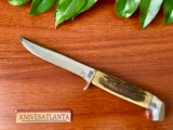  Case Fixed Blade Stag Knife 1920–1940 Era 