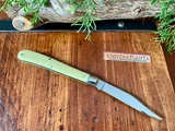 Case Slimline Trapper 31048 Yellow Synthetic Vintage 1940 -64 ~