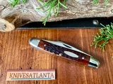 Case USA 10-Dot 6347HP Pretty Bone Tested XX Razor Edge Stockman ~ Vintage 1970