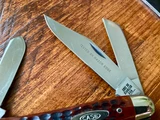 Case USA 10-Dot 6347HP Pretty Bone Tested XX Razor Edge Stockman ~ Vintage 1970