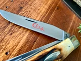 Case 2-Dot Stag Trapper ~ "Red Letter" Series ~ Vintage 1978