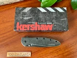 Kershaw 1660CBBW Leek ~ Composite Blade ~ BlackWash finish