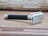 Edwin Jagger 3ONE6 Stainless Steel Black DE Safety Razor