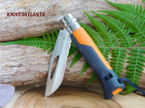 Opinel No.08 Stainless Steel Folding Knife - Outdoor