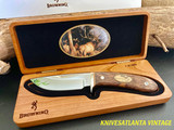 BROWNING MODEL 25 LIMITED EDITION HUNTING HERITAGE ELK KNIFE 1 OF 3000