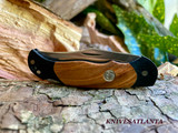  Boker Boy Scout Folding Knife ,Olive Wood/G10 Handles - 112410   ON SALE !!!!!!!!!
