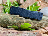 Hogue Exploit OTF Automatic: 3.5" Clip Point Blade - Black PVD Finish, Matte Black Aluminum Frame - Tritium Infused Trigger