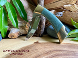 Browning Oregon Trail Jade Knife ~ Vintage