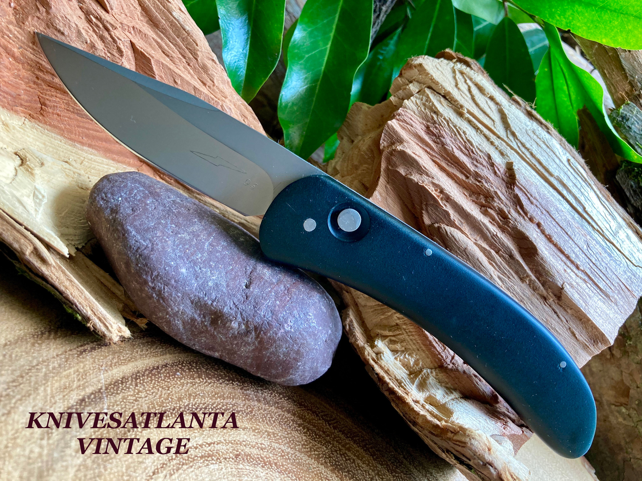 HUCK WOFFORD FLASH H 95 CUSTOM AUTOMATIC FOLDING KNIFE Vintage