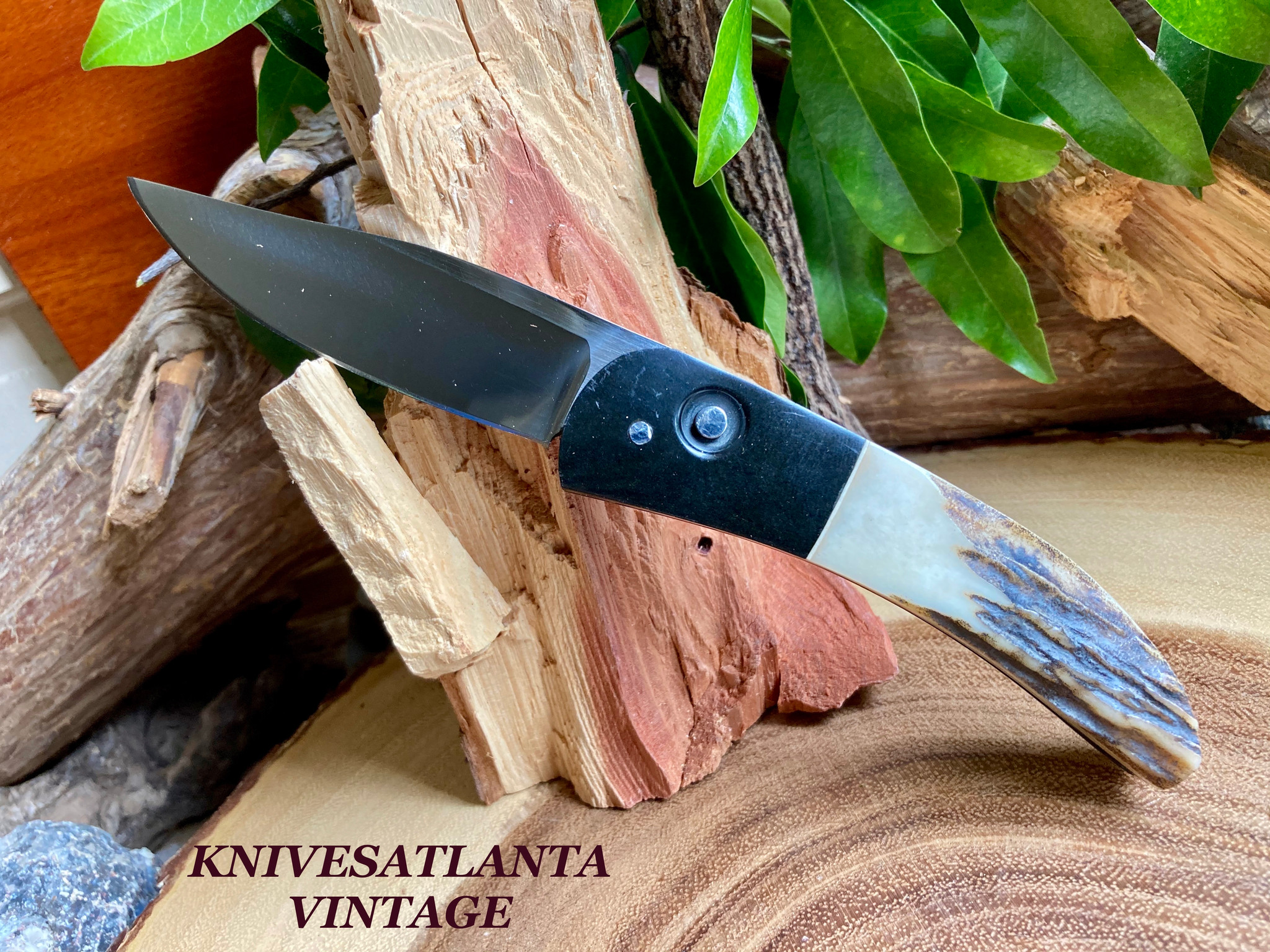 HUCK WOFFORD FLASH H 94 CUSTOM AUTOMATIC FOLDING KNIFE Vintage