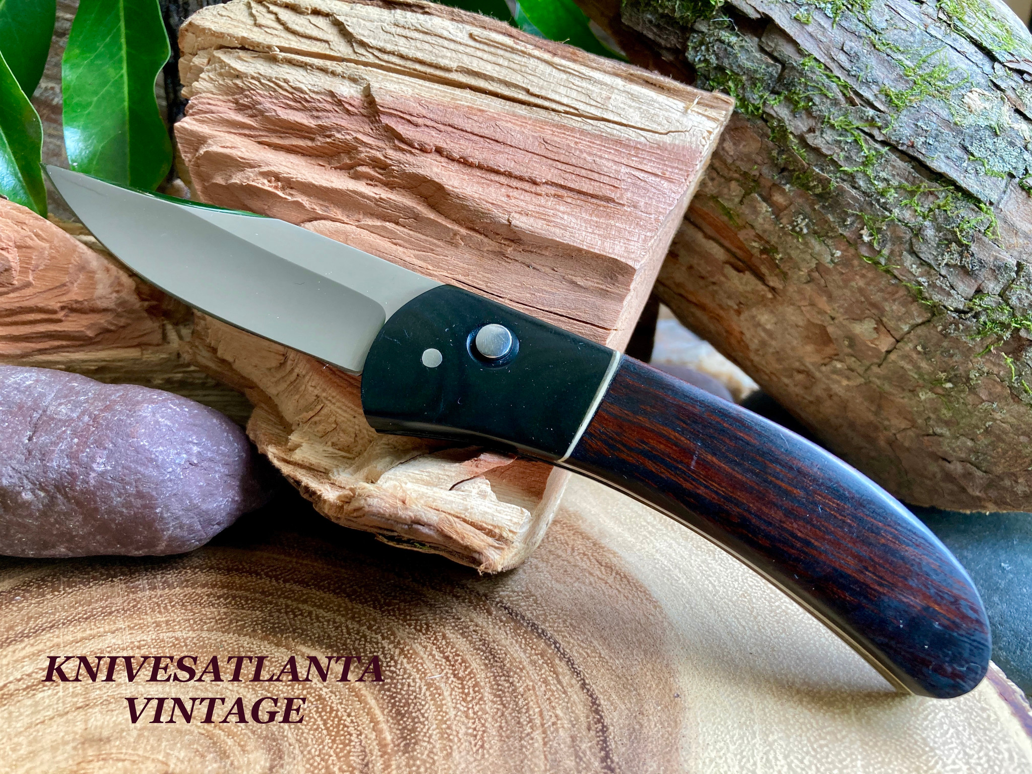 HUCK WOFFORD H 95 CUSTOM AUTOMATIC KNIFE Vintage