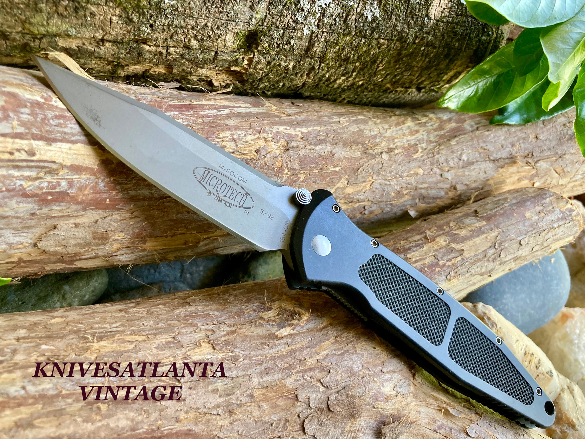 Microtech Mini M-Socom Manual Knife ~ Vintage