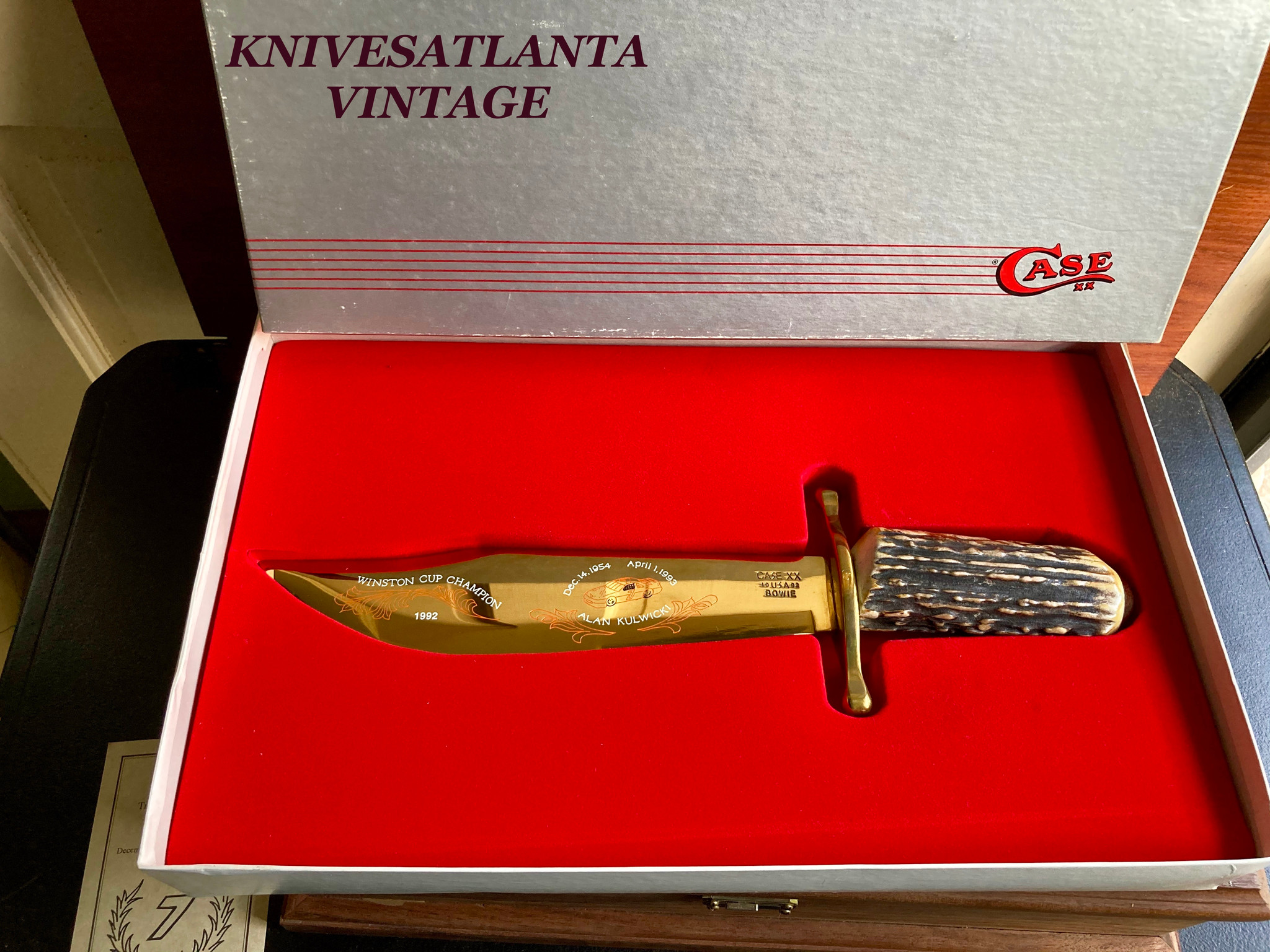 Case 1992 Alan Kulwicki 