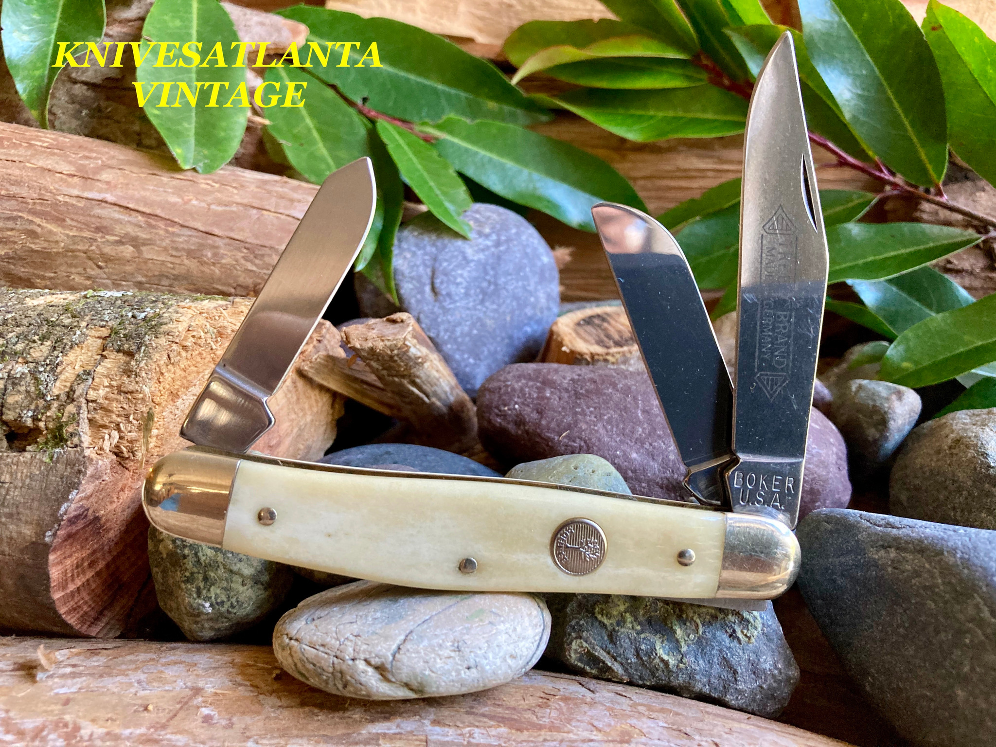 アキラNEIGHBORHOOD 15ss stock man wool Boker Stockman 98185V ~ Vintage