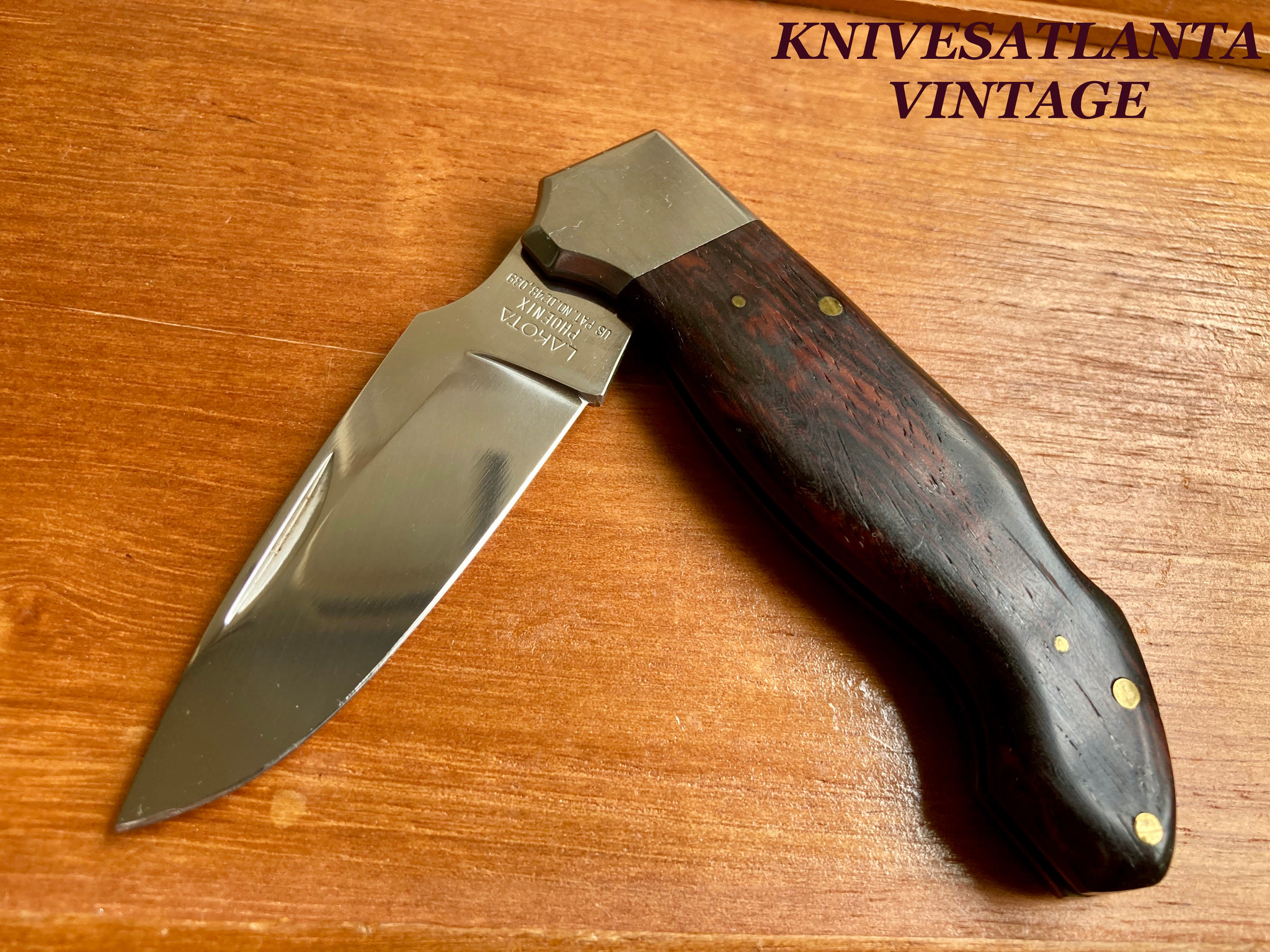 Lakota Seki Japan Moki Teal by ~ Made Limited Lockback Folding Ne