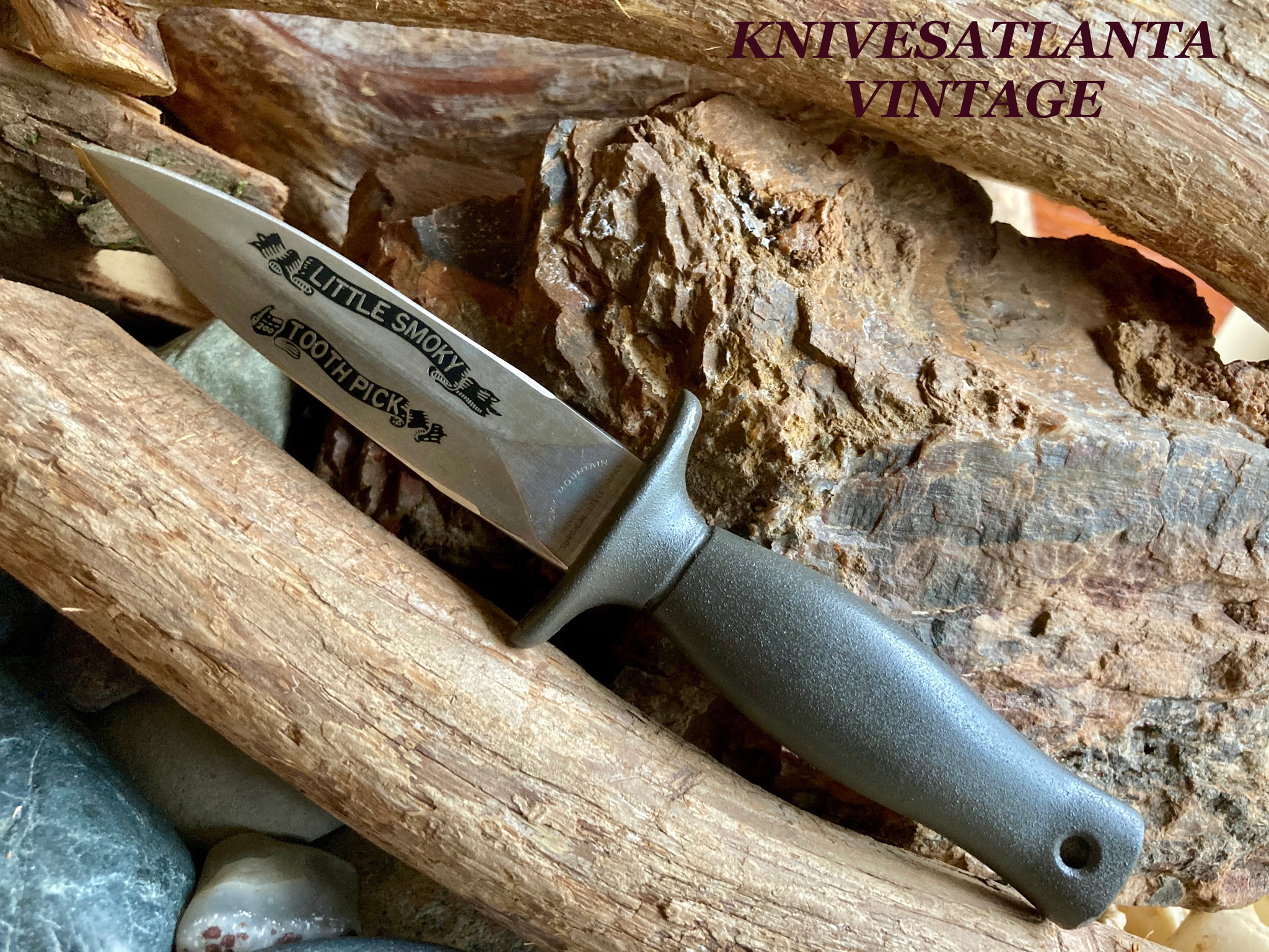 『希少美品』BYER OF MAINE ペノブスコットグライダー ブルー 米国製 Vintage (Parker) Little Smoky Mountain ToothPick Boot knife ~ Vintage