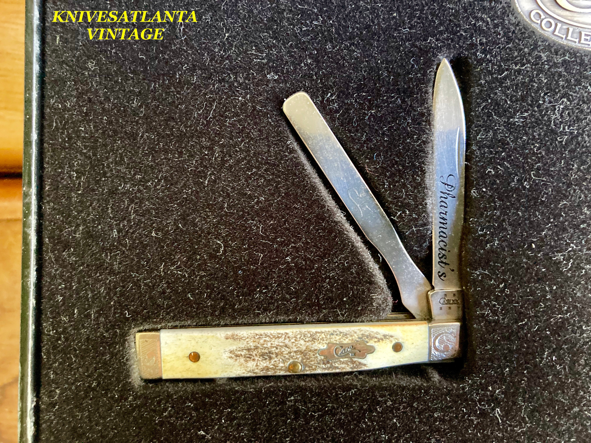 Case XX Stag Handle Doctors Knife Set with Carring Case ~ Vintage Case XX Stag Handle Doctors Knife Set with Carring Case ~ Vintage