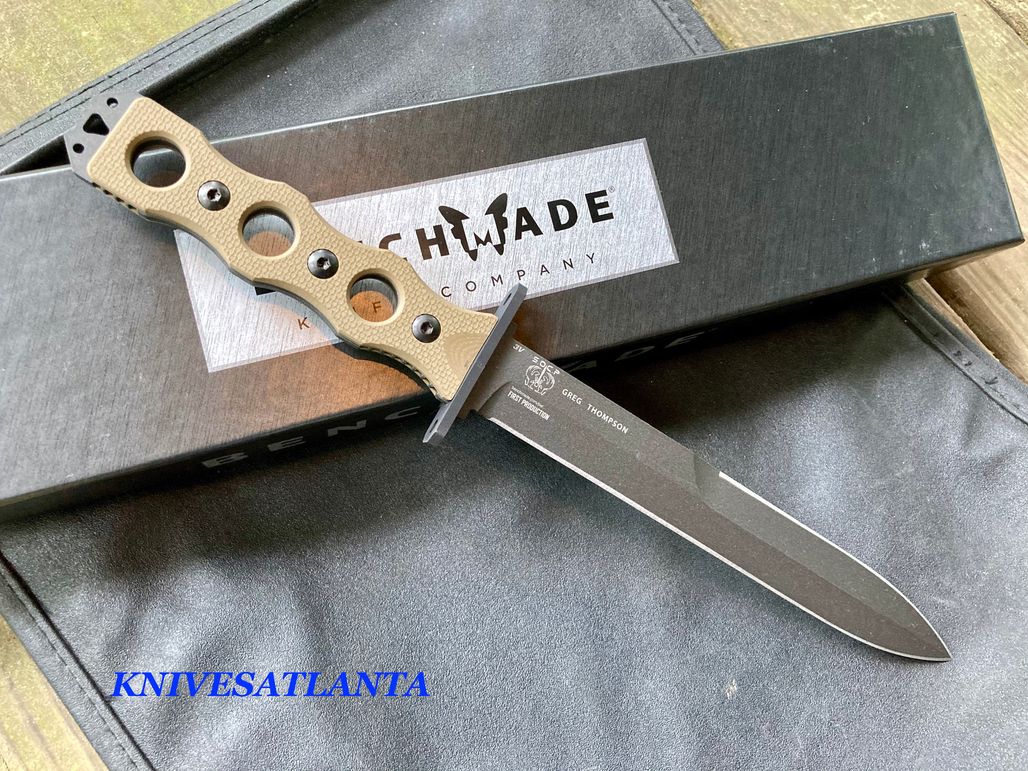Benchmade 185BK-1 SOCP ~ 1st Production Run