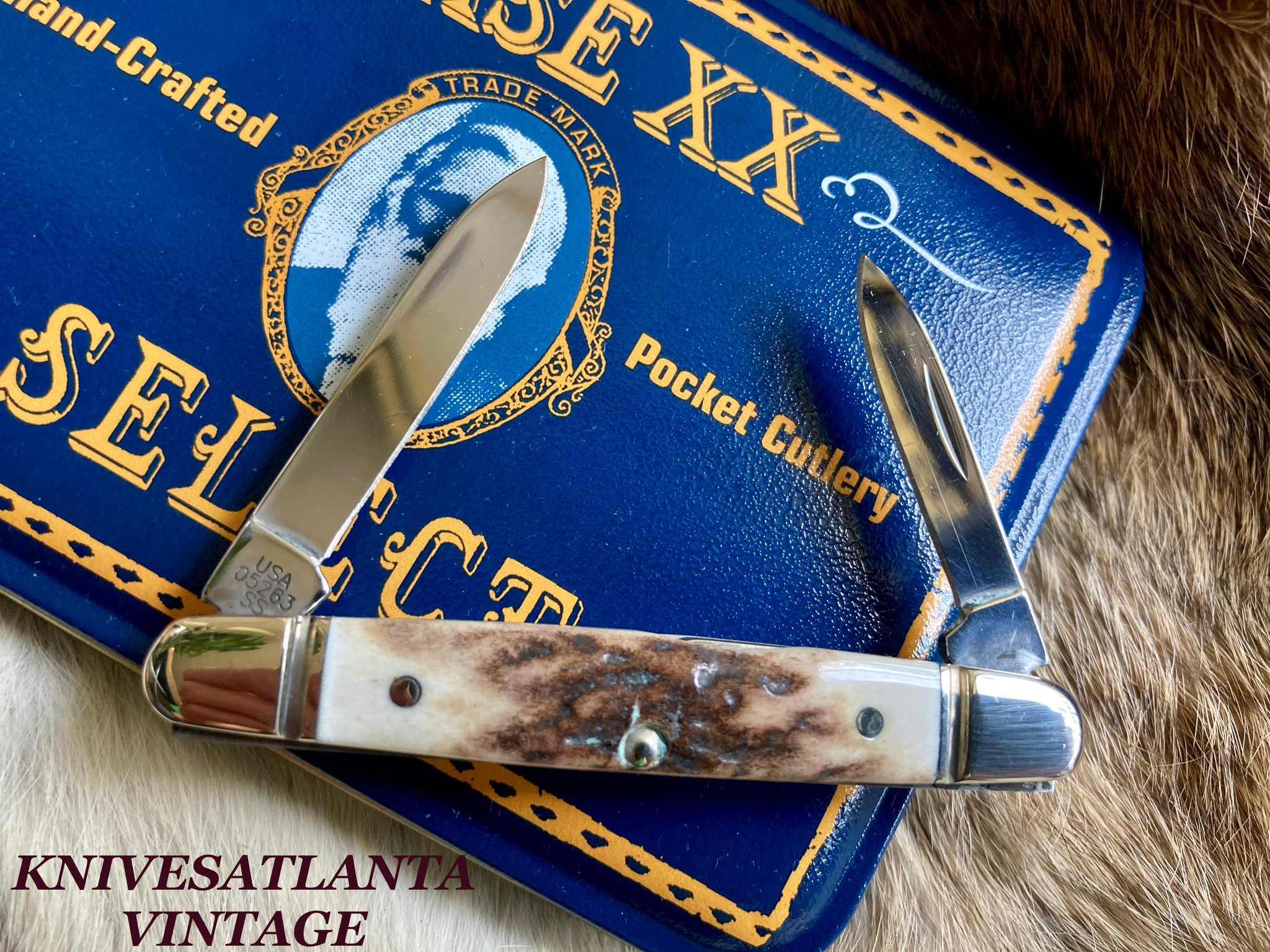 Case Eisenhower ~ Elk Horn ~ Vintage 2004