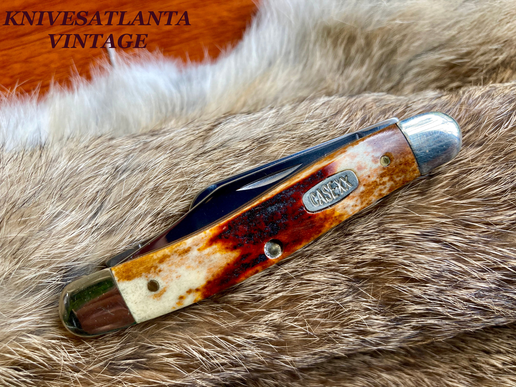 Case XX 3 Dot (1997) Red Stag R5318 SS Stockman Knife