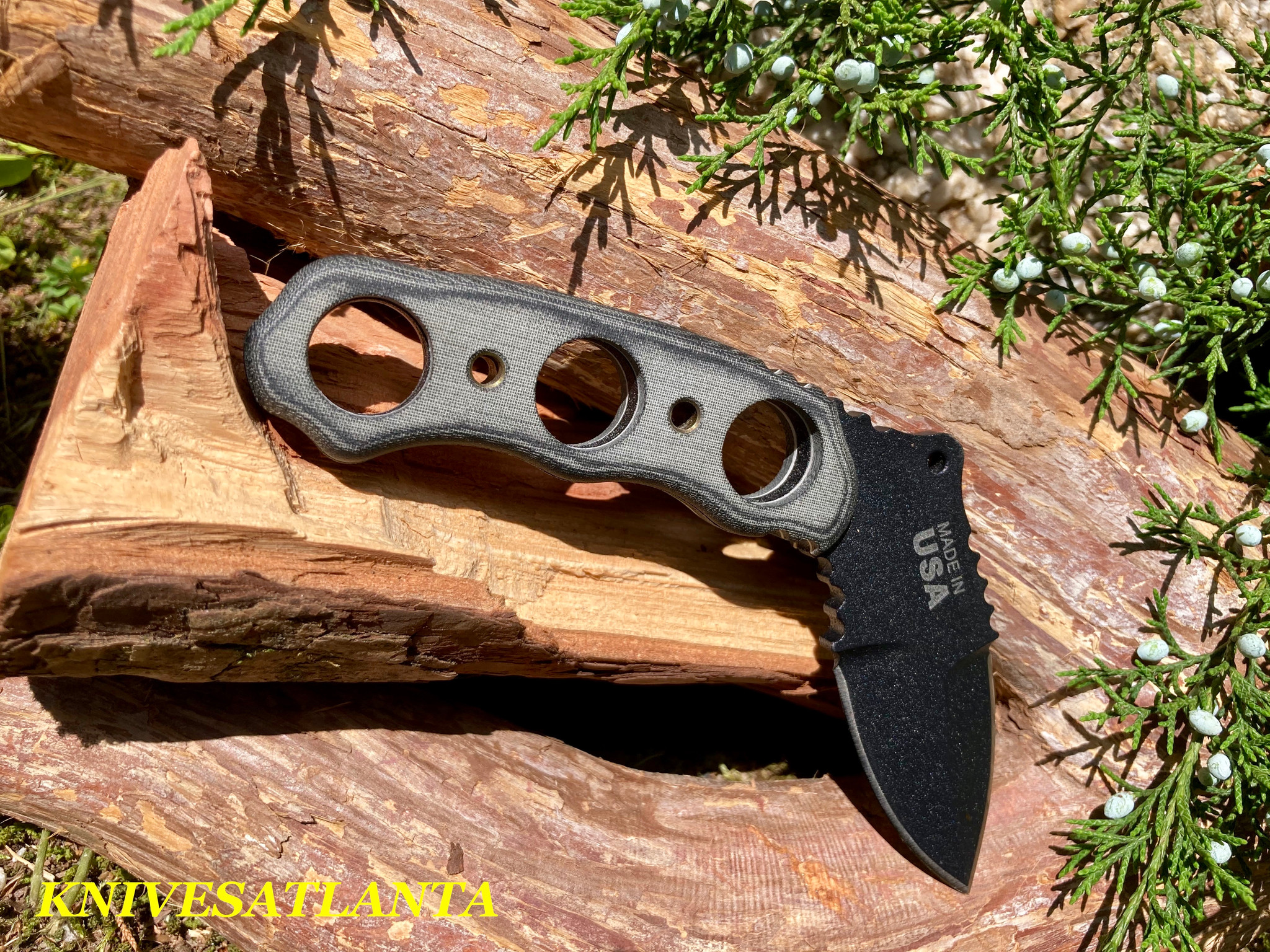 TOPS Knives Devil's Elbow XL Fixed 21/8" 1095 Carbon Blade