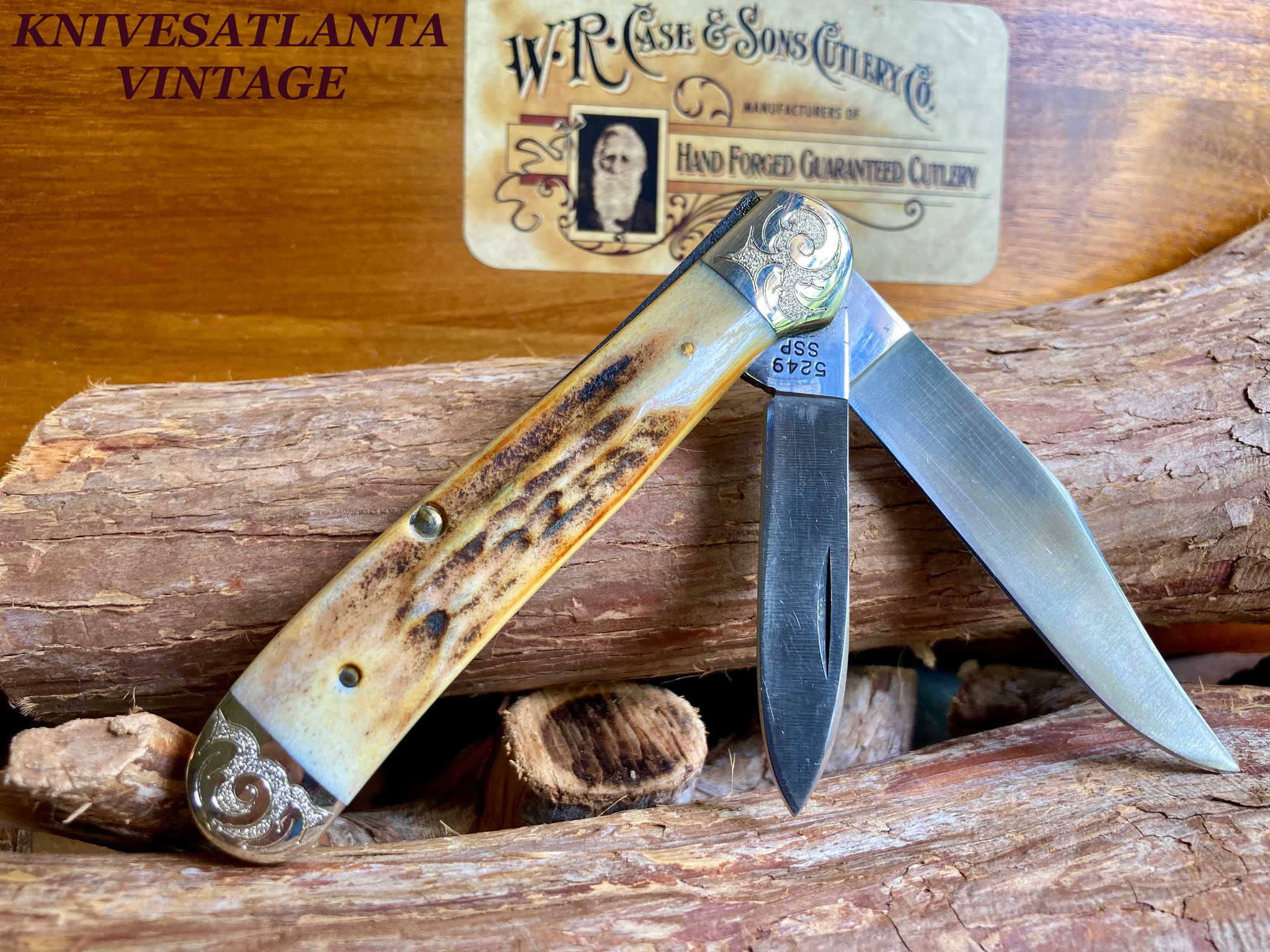 Case XX USA 1 Dot (1979) Bradford Centennial Stag 5249 SSP