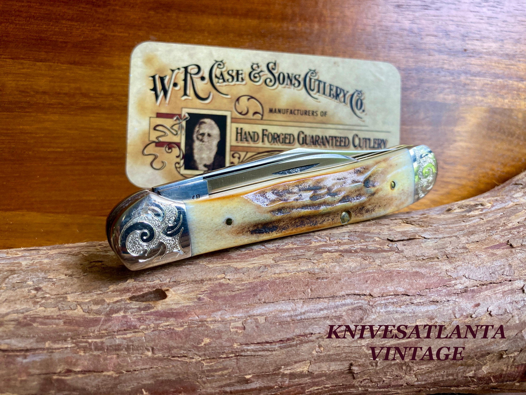 アクセサリーなど色々まとめ　旧家蔵出し、整理、セール、処分、ケース鑑定書のみ FACTORY SAMPLE - CASE CLASSIC XX 62007 1/2 TRAPPER KNIFE - 1993