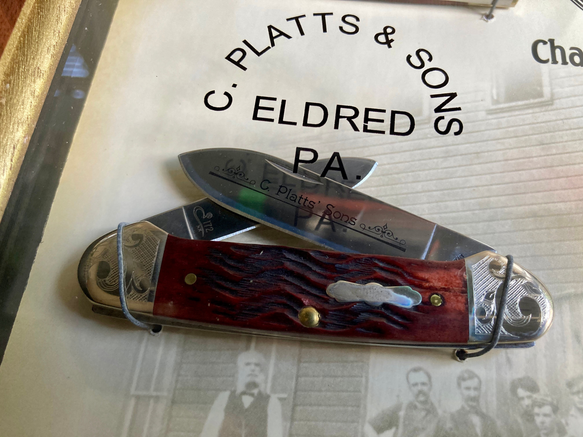 Case Mint Set ~ 2005 C. Platts' Sons Cutlery Co.