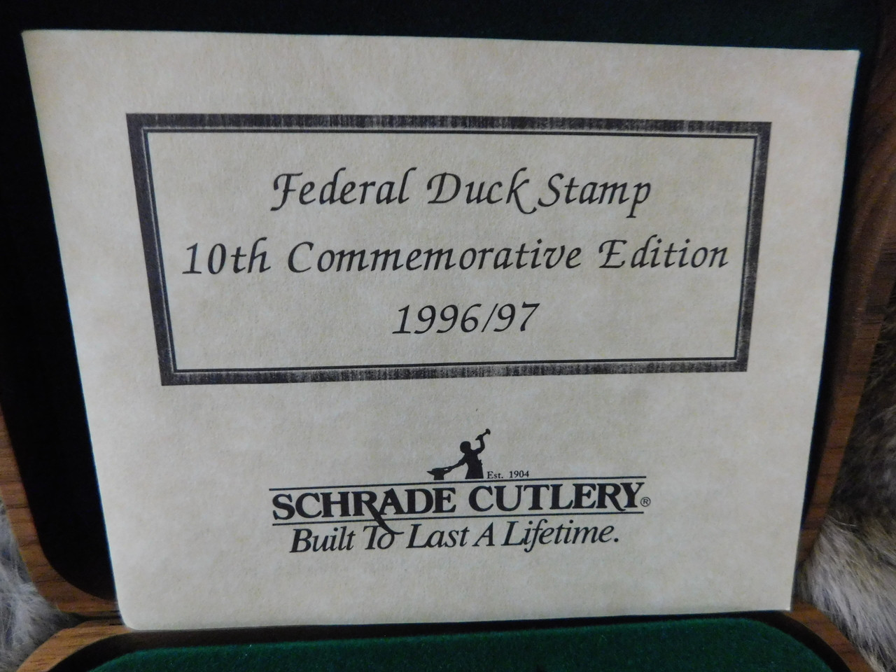カナダ海軍　フレデリクトン、米沿岸警備隊　パッチ　セット SCHRADE 1996/97 Federal Duck Stamp Knife ~ Vintage