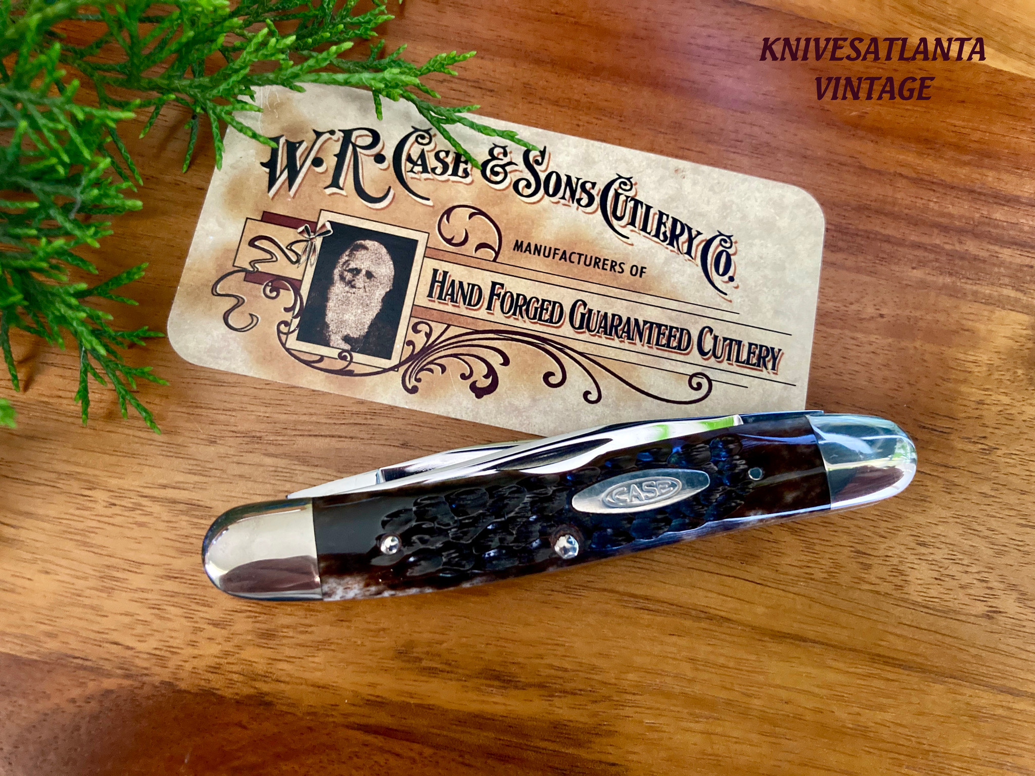 Case XX USA Muskrat 2 Dot 1978 Pretty Bone Knife ~ Vintage