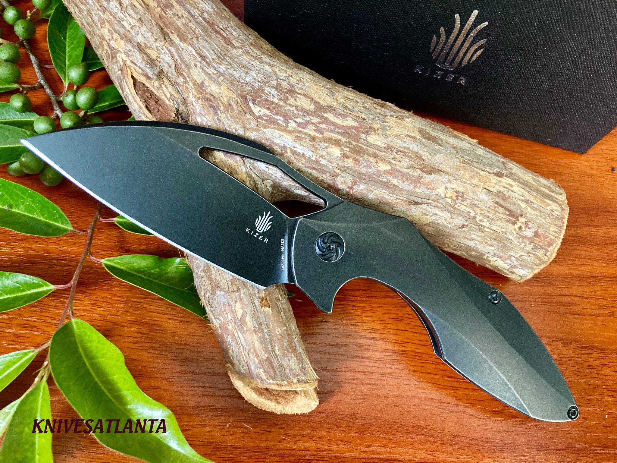 Kizer Megatherium Titanium Black Ki4502A2 ~