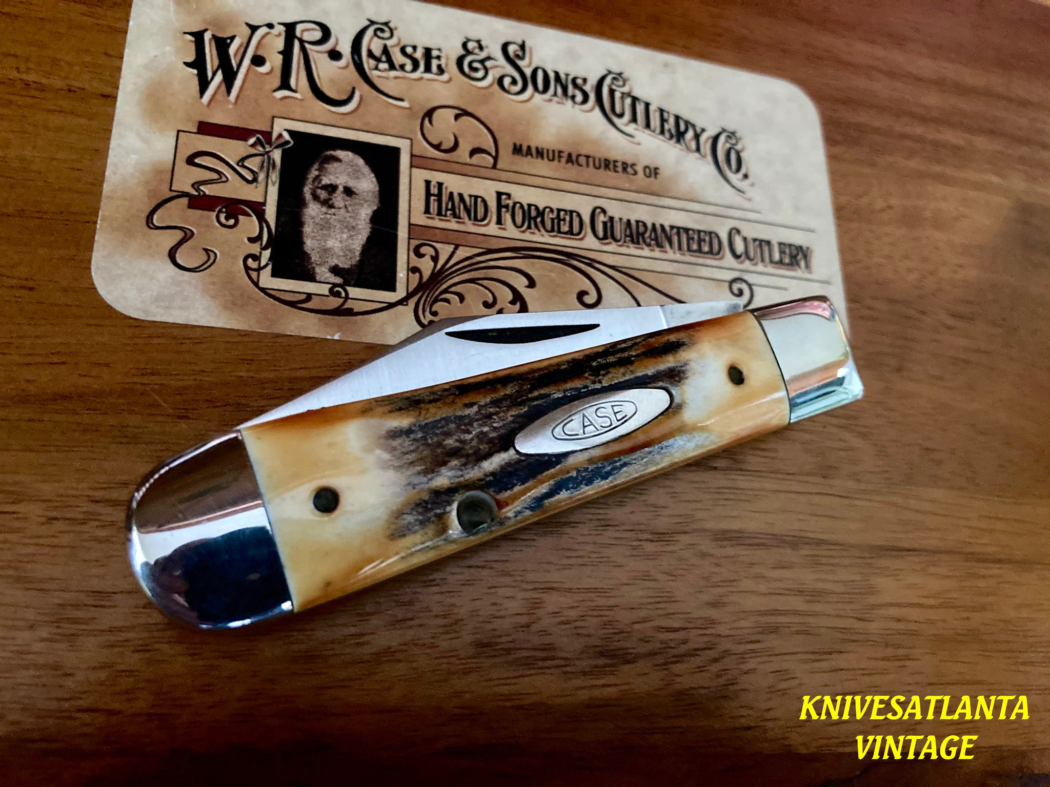 切手10 Case XX 75th Anniversary Stag Jack Knife 10 Dot (1980) ~