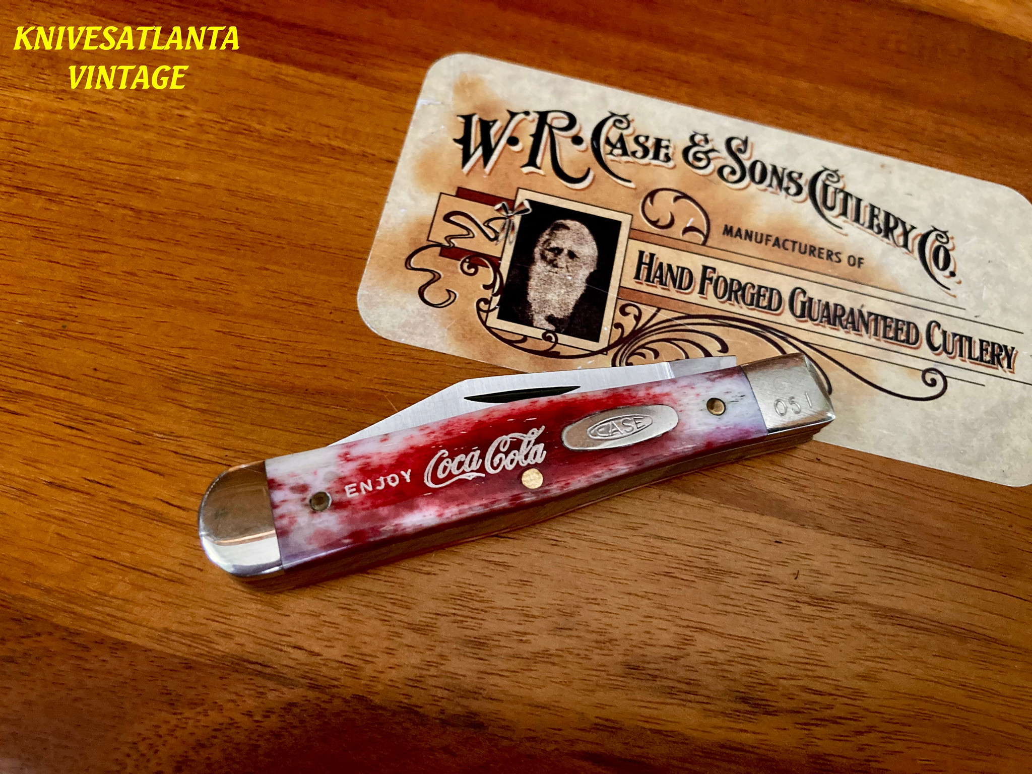 Case XX 6225 1/2 SR ~ Small Coke Bottle Knife ~ Vintage