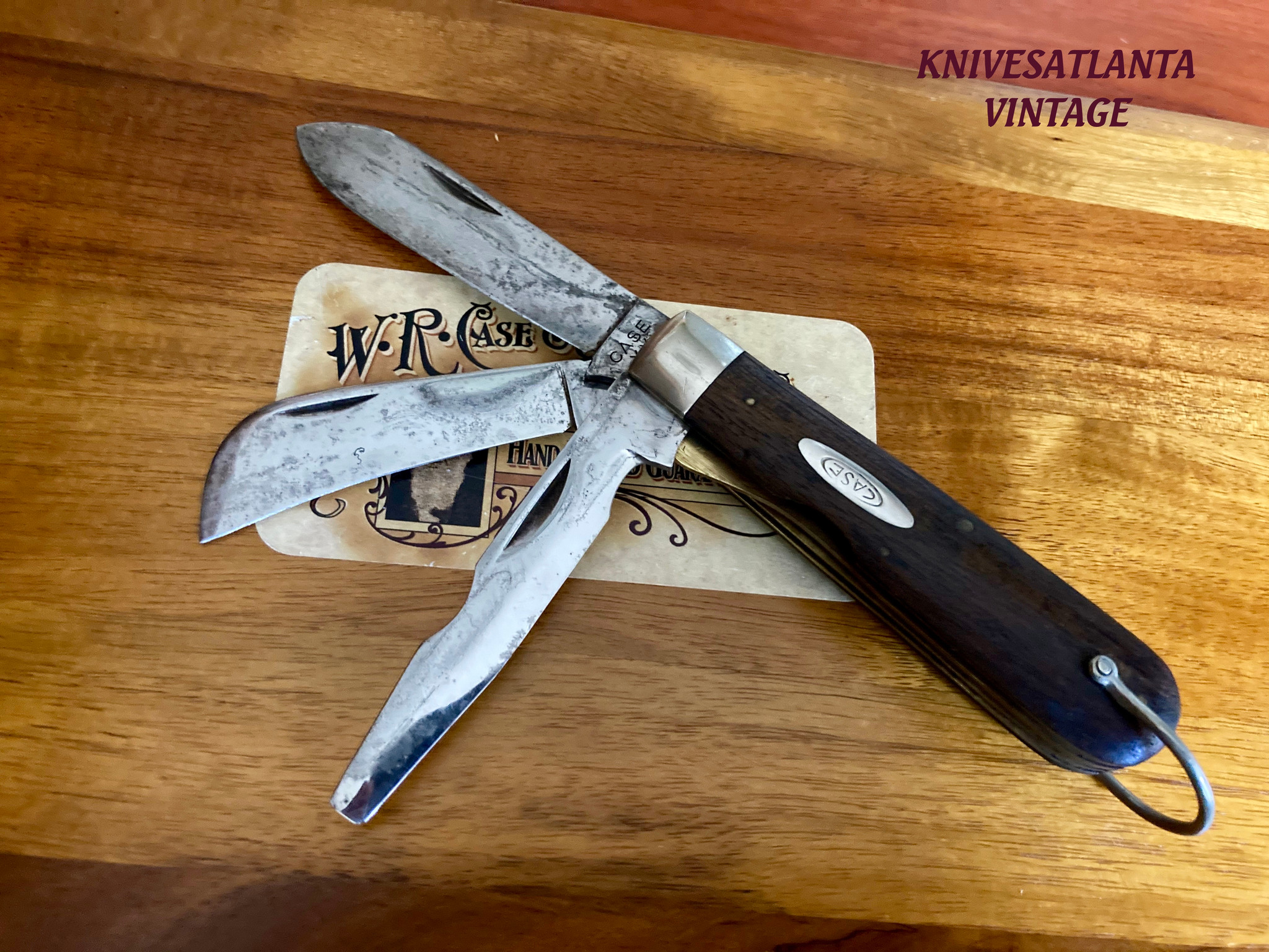 Case XX Electricians Knife 1940-1964 Three Blade 13031L ~ Vintage