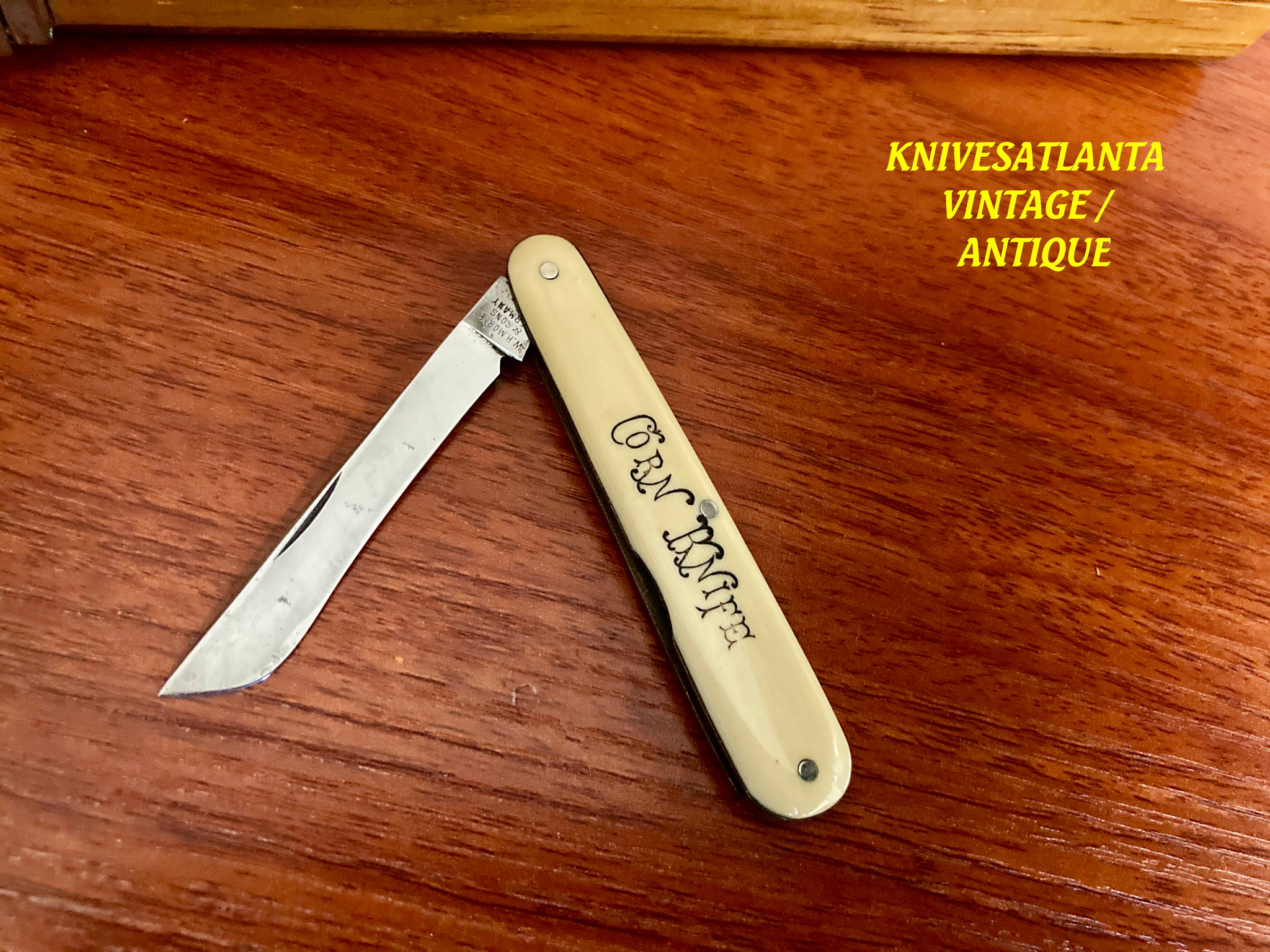 W.H. Morley & Sons Corn Knife ~ Germany ~ Vintage /Antique