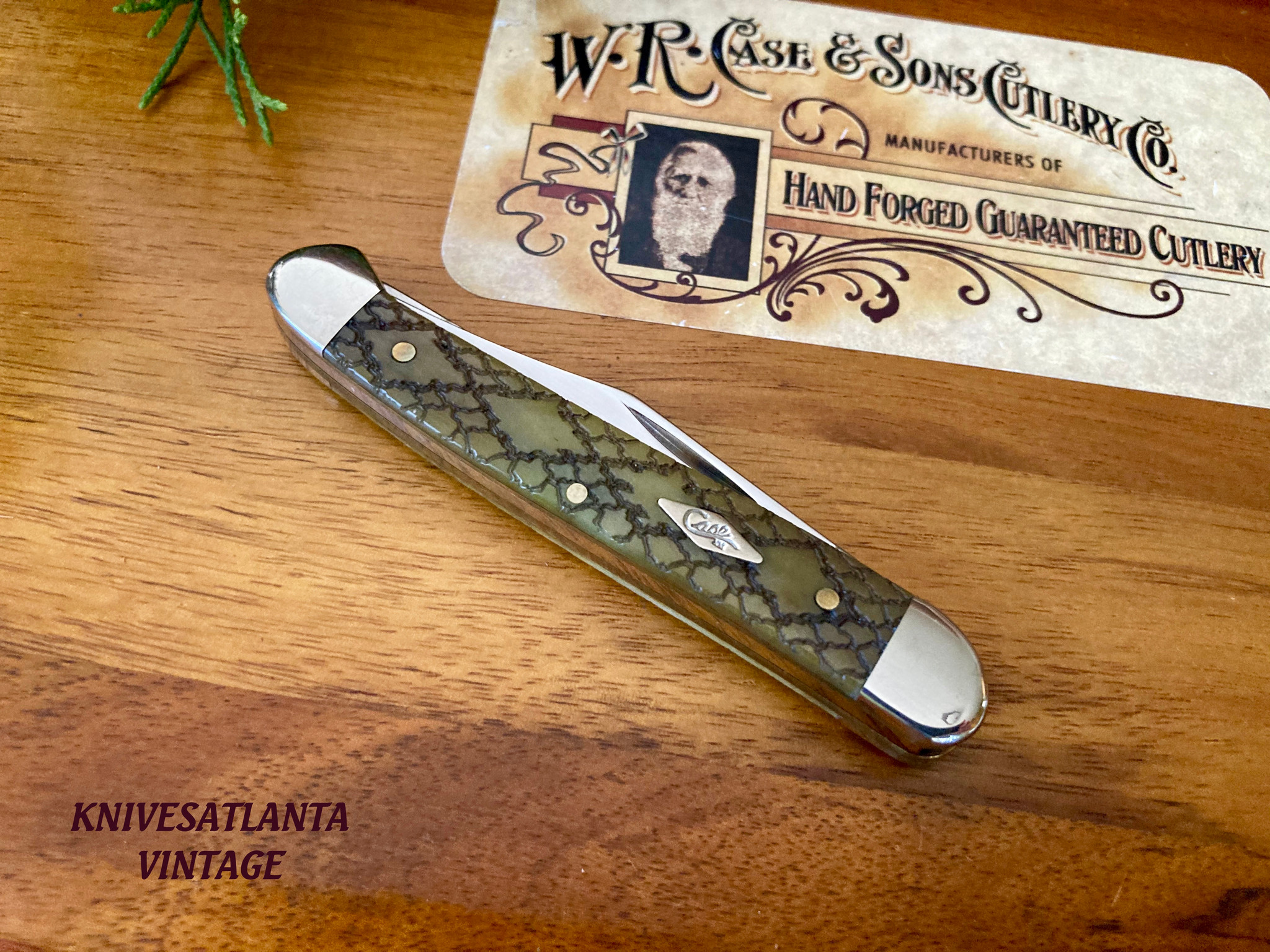 Case XX 2006 Rattle Snakeskin ~ Mini Copperhead ~ Vintage