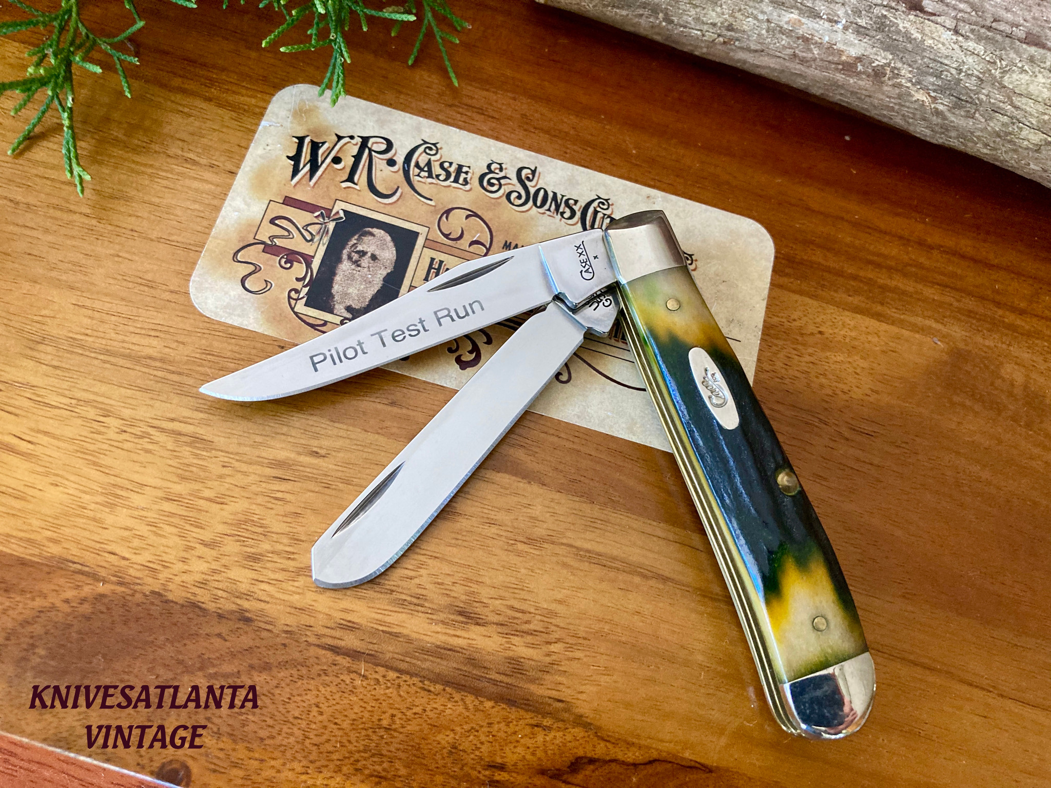 Case Mini Trapper ~ Pilot Test Run ~ 2009 ~ Stag