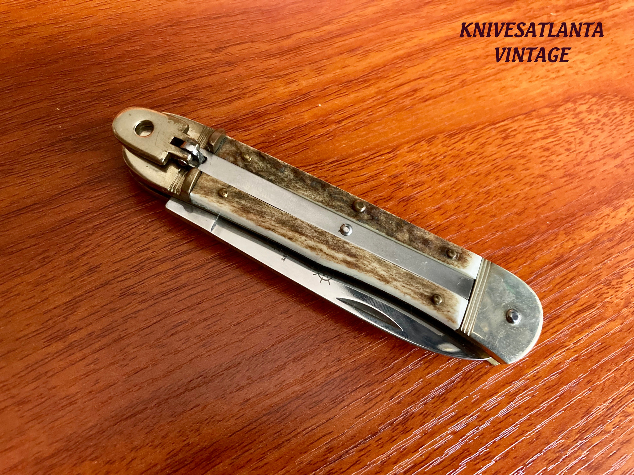 HUBERTUS Solingen Geschmiedet Rostfrei Germany ~ Switchblade Lever