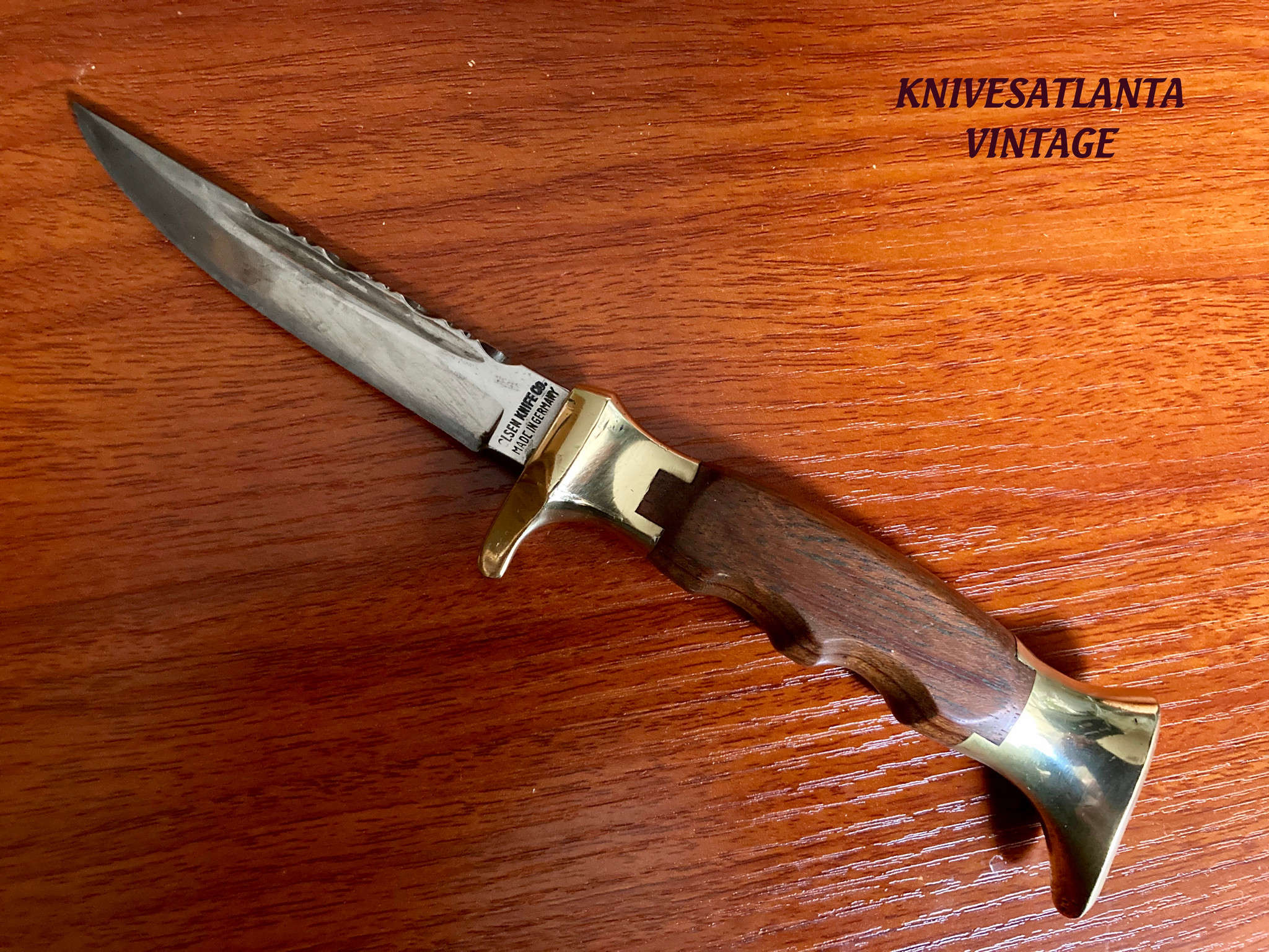 OLSEN Hunting Knife SOLINGEN GERMANY #4800 ~ Vintage