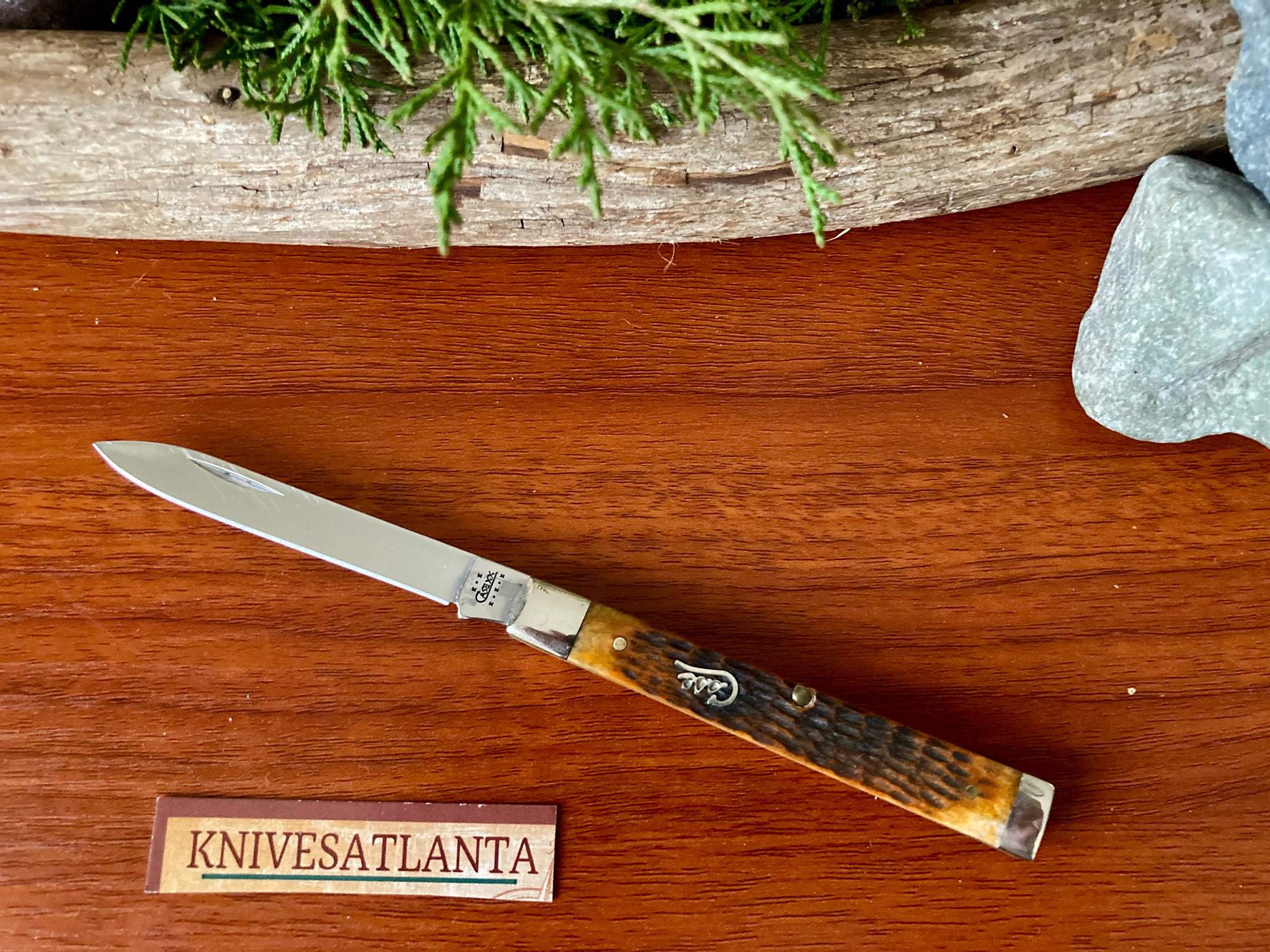 CASE XX 2002 6185 SS AUTUMN BONE DOCTORS SILVER SCRIPT KNIFE