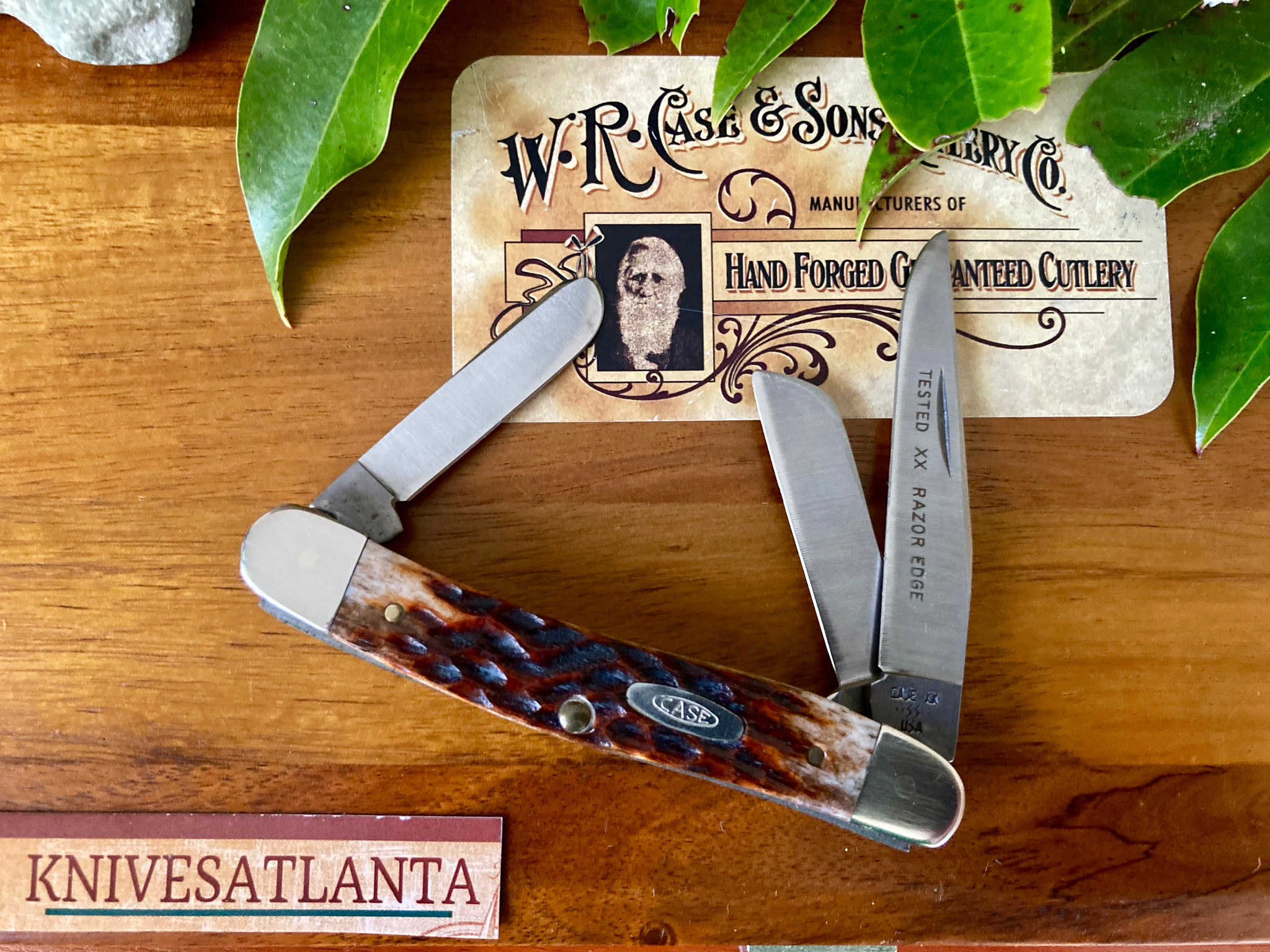 Case XX USA 4 Dot (1986) Bone 6318 HP SSP Tested XX Razor Edge