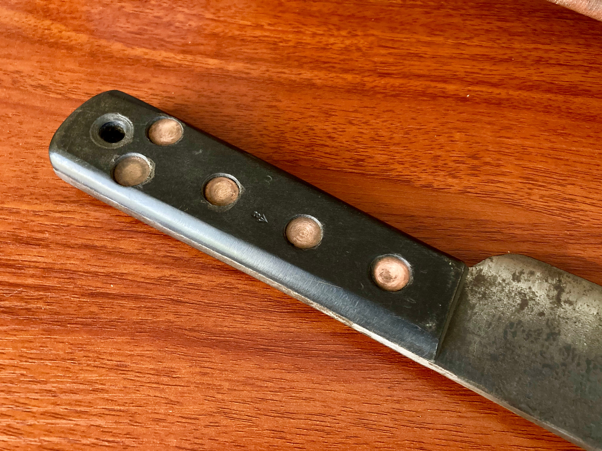 WW2 British J.J.B. Machete and Leather Sheath ~ Vintage 1945