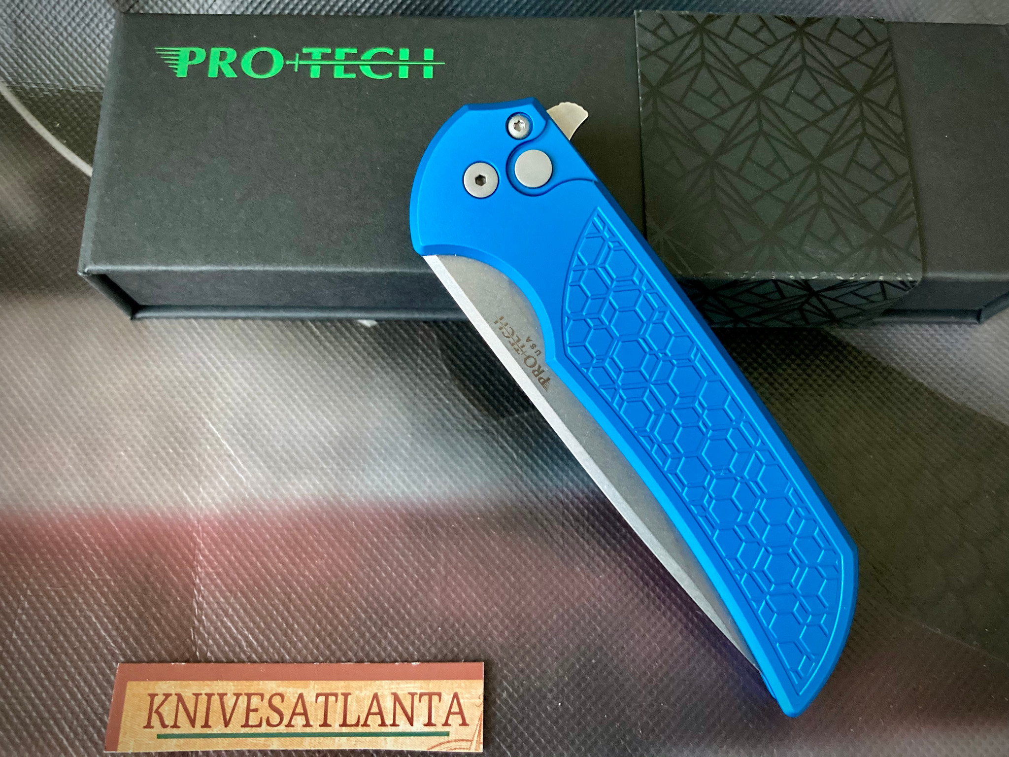 Protech Mordax ~ MX105-Blue Gridlock