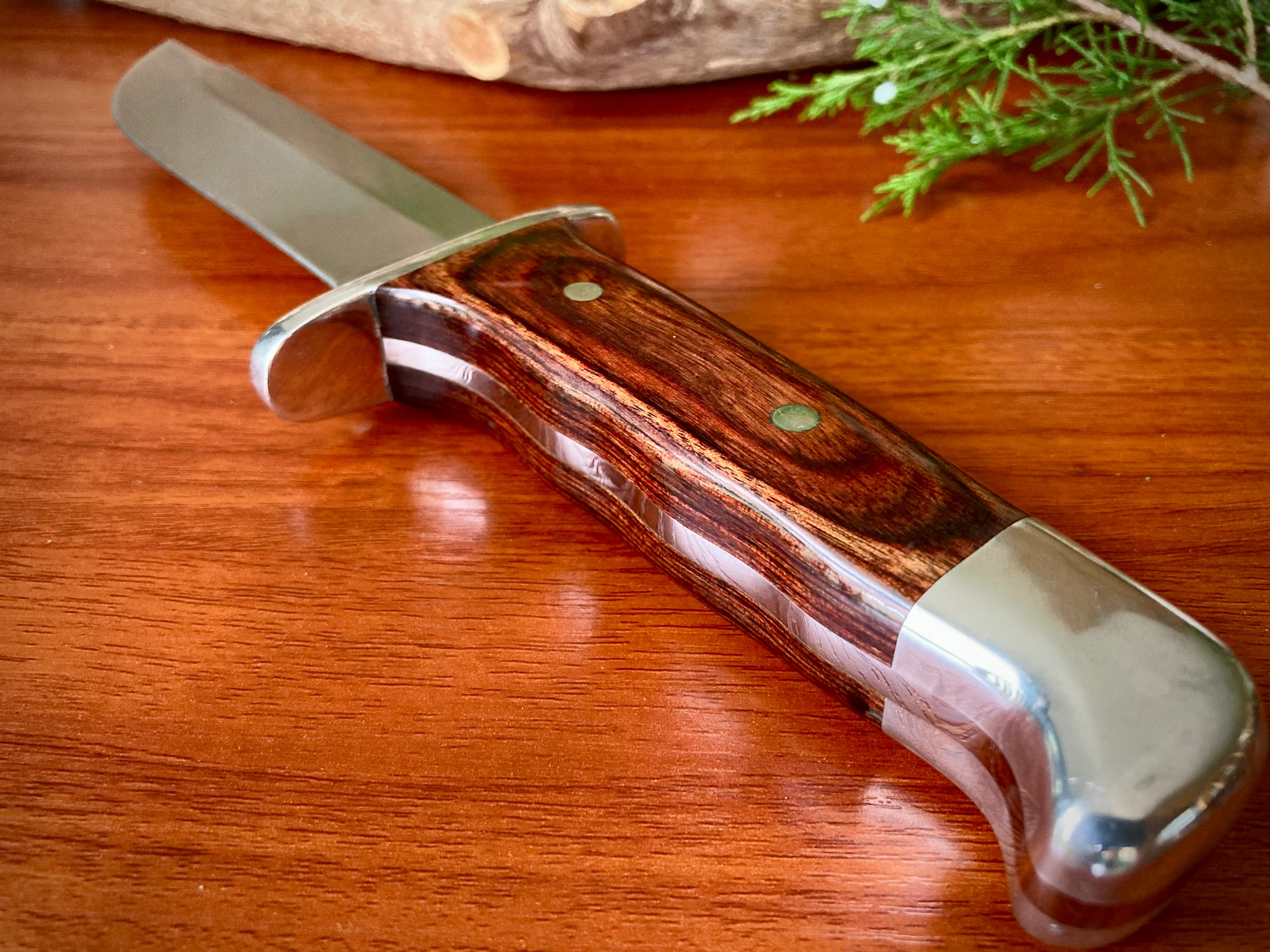 Buck 124 Frontiersman Fixed Blade Hunting Bowie Knife ~ Vintage