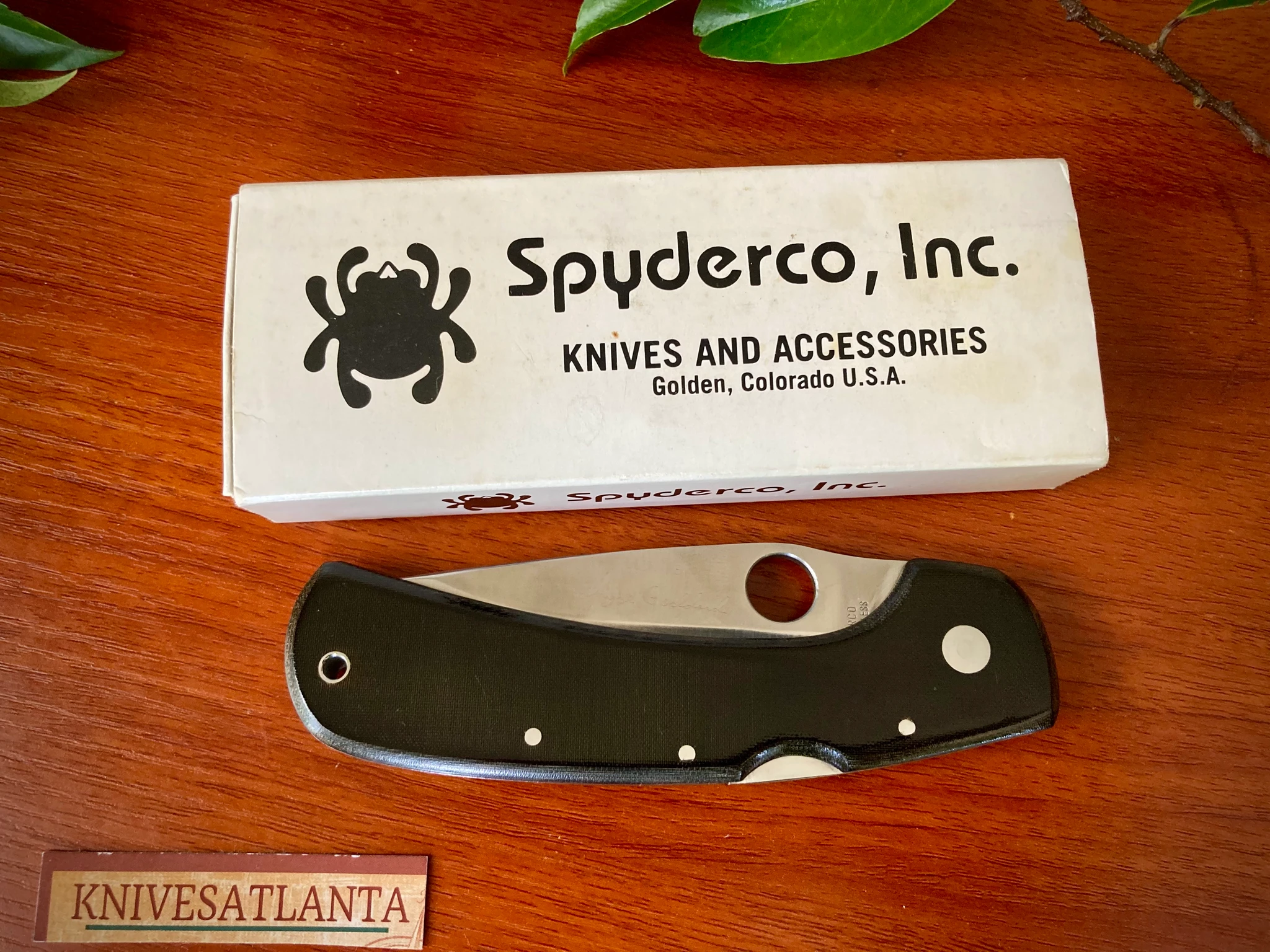 Spyderco C16PS Wayne Goddard Design ~ Vintage