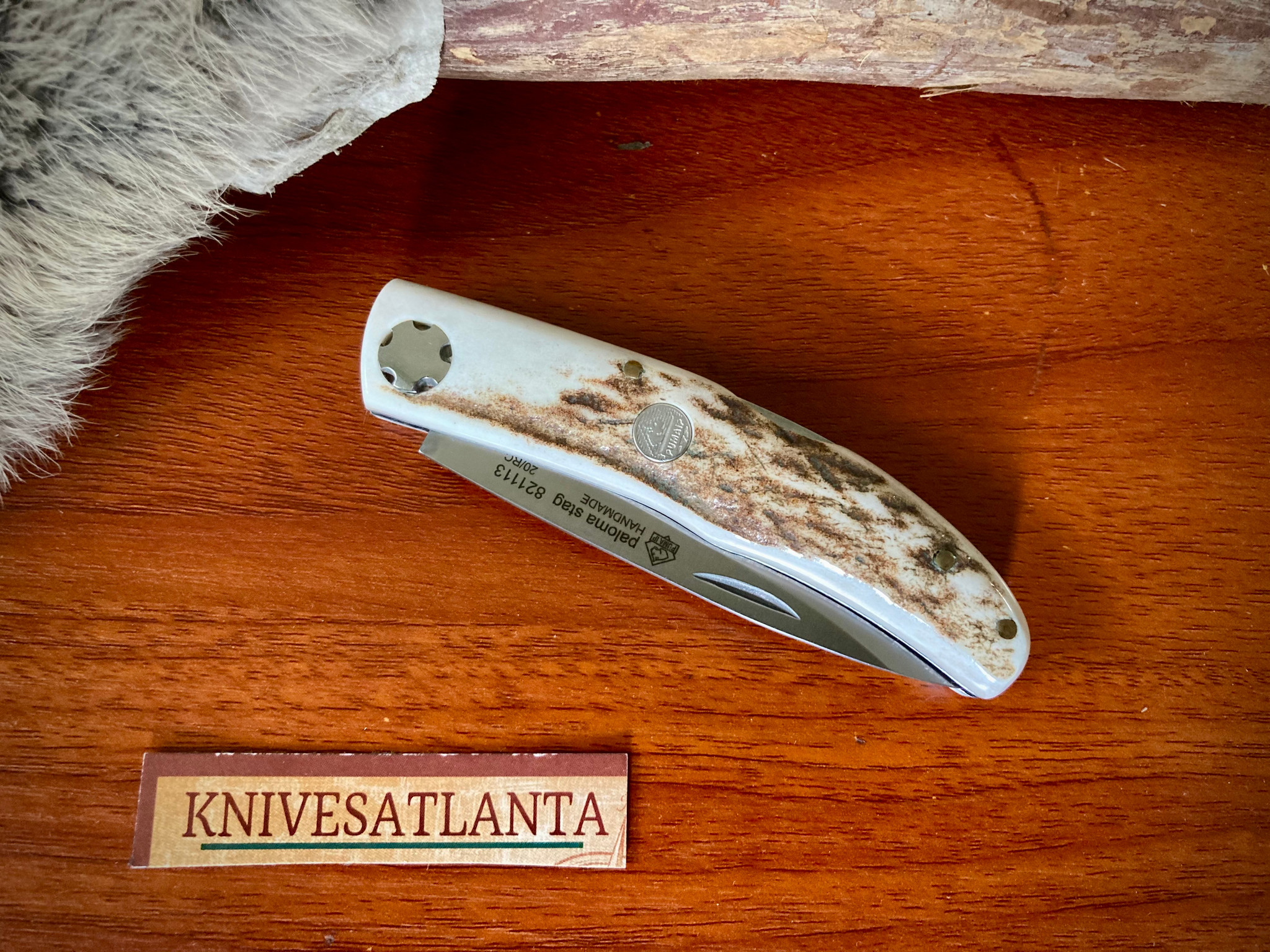 PaLoma LPがス Puma IP Paloma Lockback Pocket Knife 4